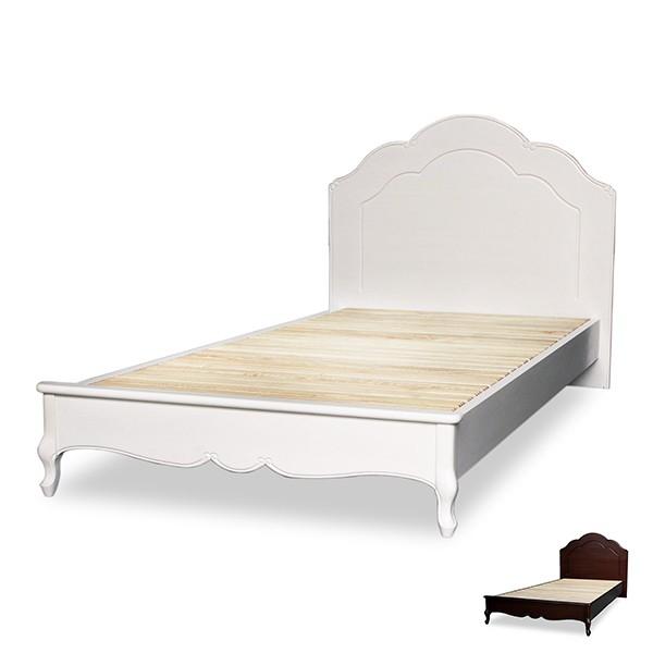 シングルベッド クラシック調 猫脚 フルール 約幅106cm