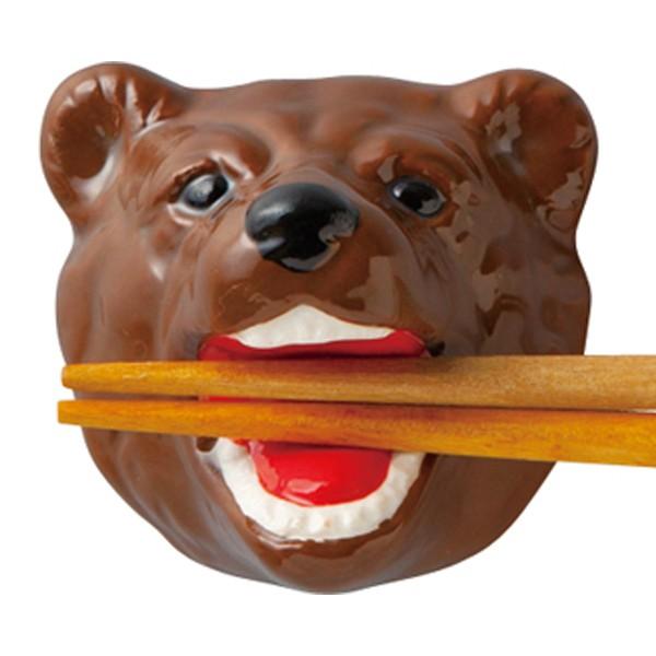 箸置き くま 噛みつき おもしろ 熊 はしおき 磁器 食器 カトラリーレスト 箸おき 箸やすめ 箸休め お弁当グッズのカラフルボックス 通販 Yahoo ショッピング