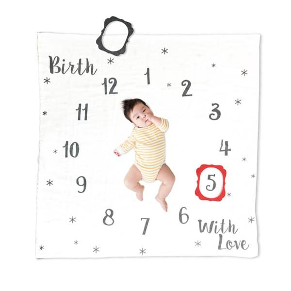寝相アート ブランケット 布 ガーゼ マンスリーバースメモリー シーツ ベビー フォト 月齢 100日 ニューボーンフォト 2956 お弁当グッズのカラフルボックス 通販 Yahoo ショッピング
