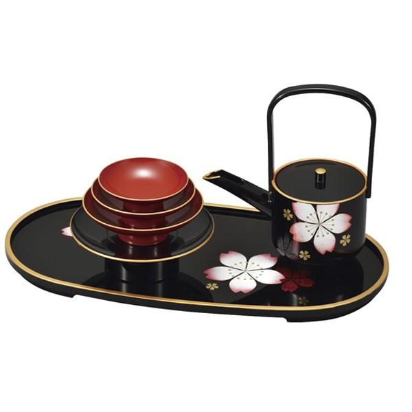 屠蘇器 セット お屠蘇セット 小判型 黒 さくら おしゃれ 日本製 お屠蘇 屠蘇器セット とそ器 小判屠蘇器 食器 和食器 和風 桜 お弁当グッズのカラフルボックス 通販 Yahoo ショッピング