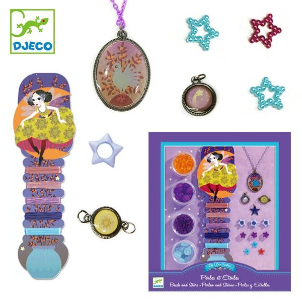 アクセサリー キット 子供 ビーズ パールズ アンド スターズ 知育玩具 おもちゃ ジェコ Djeco 手作り パーツ チャーム 子ども キッズ お弁当グッズのカラフルボックス 通販 Yahoo ショッピング