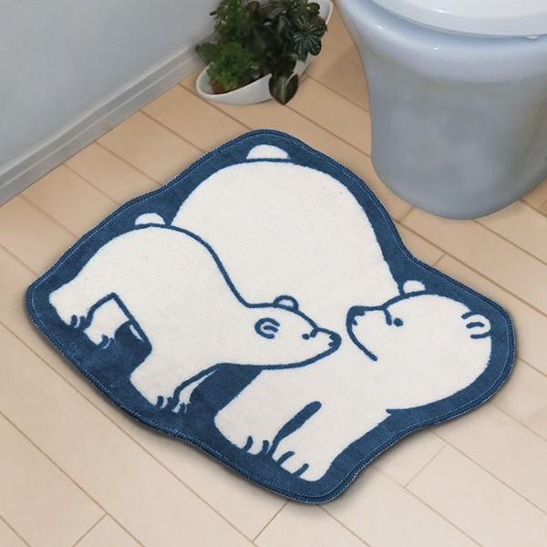 □在庫限り・入荷なし□ トイレマット シロクマのトイレマット