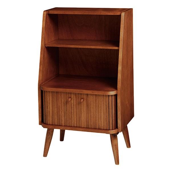 キャビネット リビング収納 天然木突板 CALMA 幅50cm （ 本棚 書棚