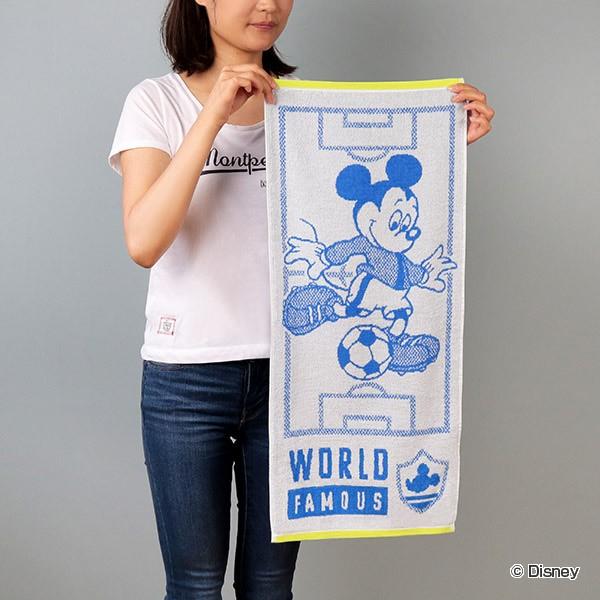 フェイスタオル ミッキーマウス ゴール タオル キャラクタータオル サッカー 3062 お弁当グッズのカラフルボックス 通販 Yahoo ショッピング