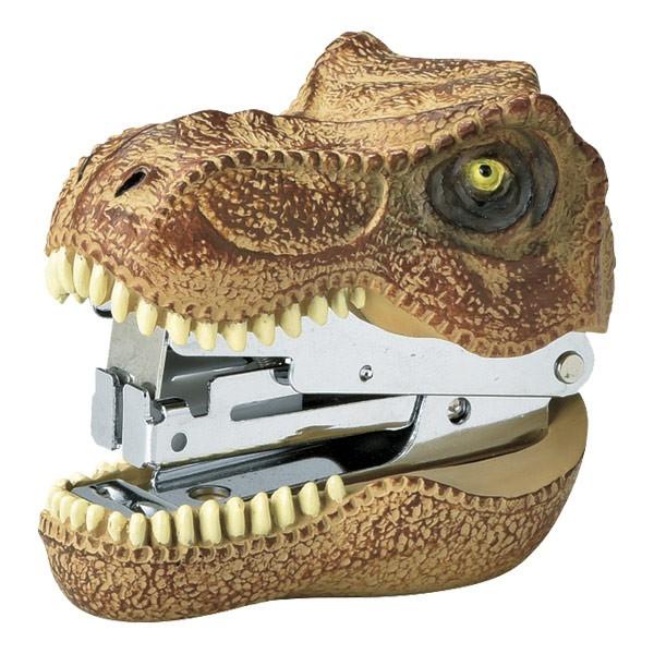 ステープラー 文房具 ティラノサウルス 恐竜 ステーショナリー （ 文具