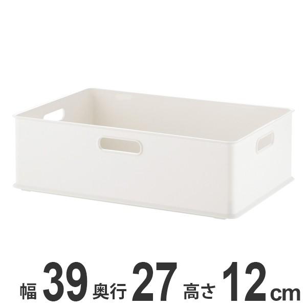 収納ケース M 約 幅39 奥行27 高さ12cm 白 ホワイト S W サンバッサ プラスチック 収納ボックス ケース カラーボックス インナーボックス 日本製 お弁当グッズのカラフルボックス 通販 Yahoo ショッピング