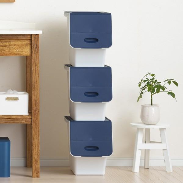 ストッカー 前開き 3個組 収納ボックス フラップボックス S W サンバッサ スタッキング 積み重ね 収納ケース ランドリー 収納 フタ付き 日本製 お弁当グッズのカラフルボックス 通販 Yahoo ショッピング