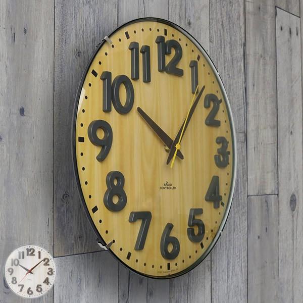 掛け時計 電波時計 アナログ電波ウォールクロック 壁時計 壁掛け時計 電波時計 お弁当グッズのカラフルボックス 通販 Yahoo ショッピング