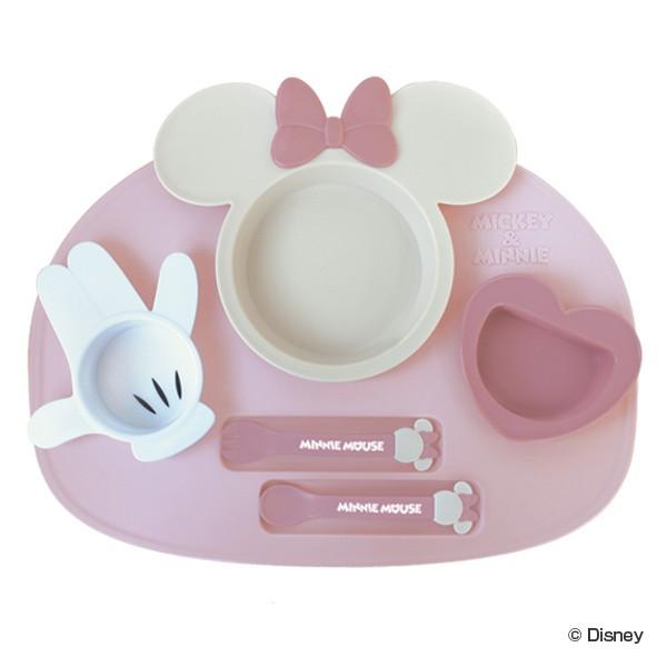 ランチプレート ベビー食器 セット ミニーマウス 食器 子供 エクリュシリーズ 日本製 子供用 食器セット パレット 電子レンジ対応 食洗機対応 ディズニー お弁当グッズのカラフルボックス 通販 Yahoo ショッピング