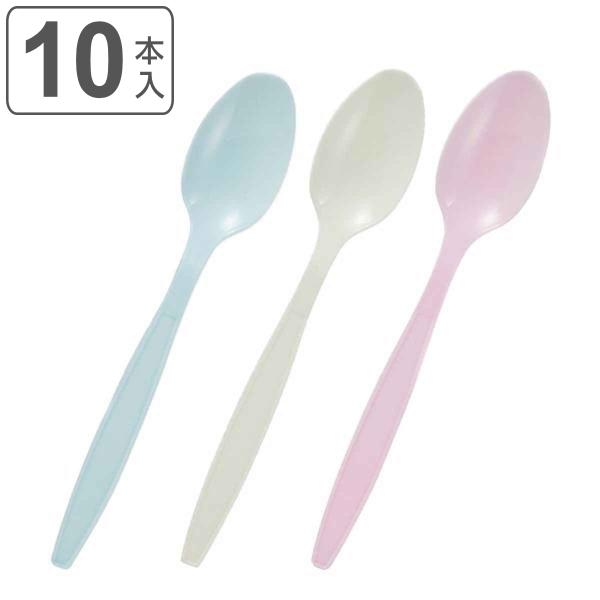 カラースプーン 17cm 10本入 使い捨て スプーン カトラリー 10本 プラスチック キャンプ お花見 花見 行楽 クリスマス 誕生日 お誕生日 子ども会 お弁当グッズのカラフルボックス 通販 Yahoo ショッピング
