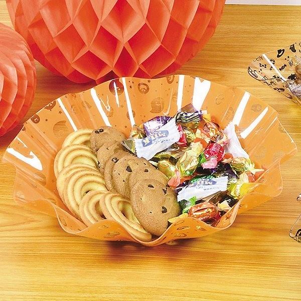 ボウル 29cm レッツハロウィーン プラスチック 深皿 食器 （ 大皿 菓子
