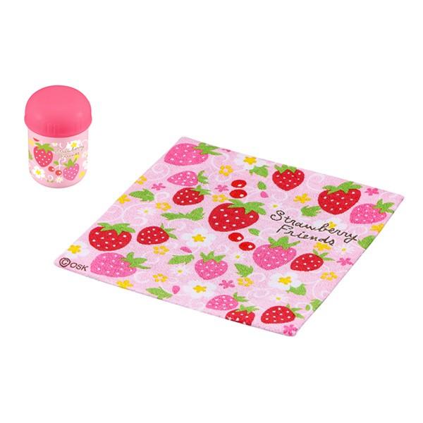 おしぼりセット ストロベリーフレンズ おしぼりケース おしぼりタオル 子供 おしぼり 幼稚園 保育園 キッズ アウトドア 遠足 お弁当グッズのカラフルボックス 通販 Yahoo ショッピング