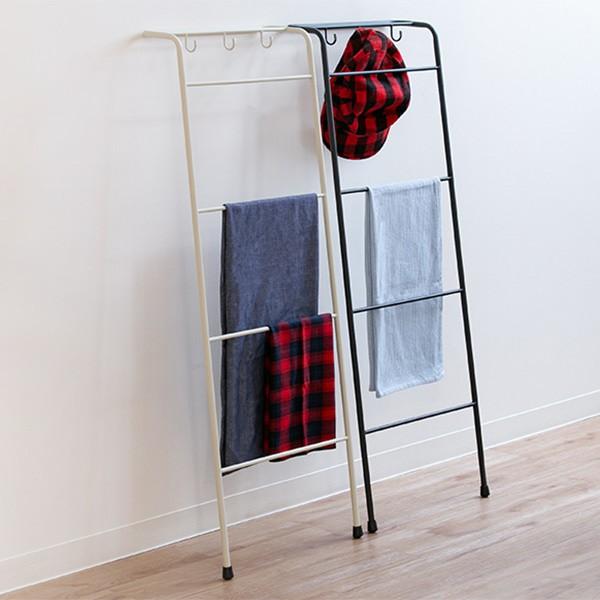 ラダーシェルフ アイアン ラダーハンガー 約 高さ 100cm フック付き