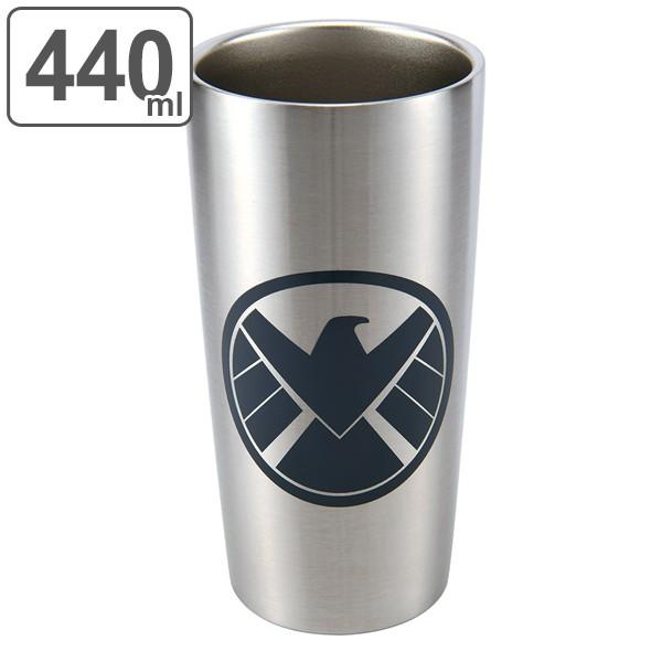真空タンブラー 440ml ステンレス製 マーベル エージェント オブ シールド S H I E L D キャラクター タンブラー ステンレス 保温 保冷 Shield シールド お弁当グッズのカラフルボックス 通販 Yahoo ショッピング
