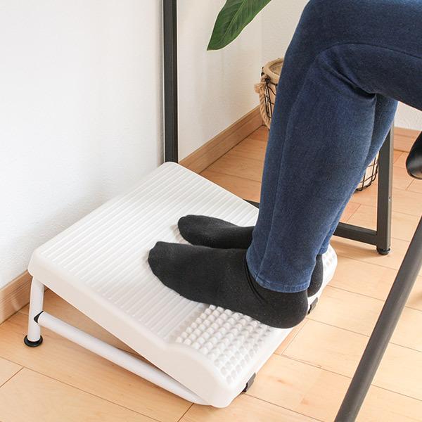 フットレスト 靴がしまえるフットレスト 足置き オフィス デスク下 足 置き 靴 収納 マッサージ お弁当グッズのカラフルボックス 通販 Yahoo ショッピング