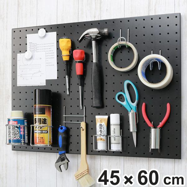サイズ/約横60×縦45cm厚さ：約1.8cmドットピッチ：約25mmドット穴径：直径約5mm壁面取付穴径：直径約8mm重量/約2.54kg内容量/1個材質/スチール生産国/日本製耐荷重/約7kg（本体を含まない、壁との耐久を考量）●工具や...