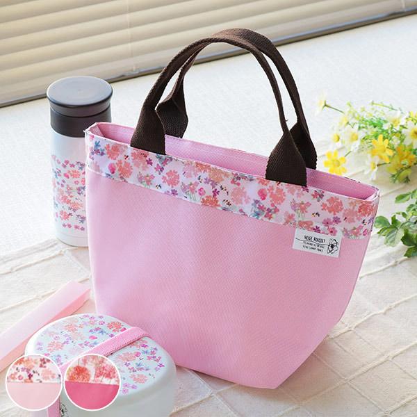 ランチバッグ 保冷 フェリー ランチトートバッグ 花 トートバッグ 保冷バッグ お弁当袋 ランチ バッグ お弁当グッズのカラフルボックス 通販 Yahoo ショッピング