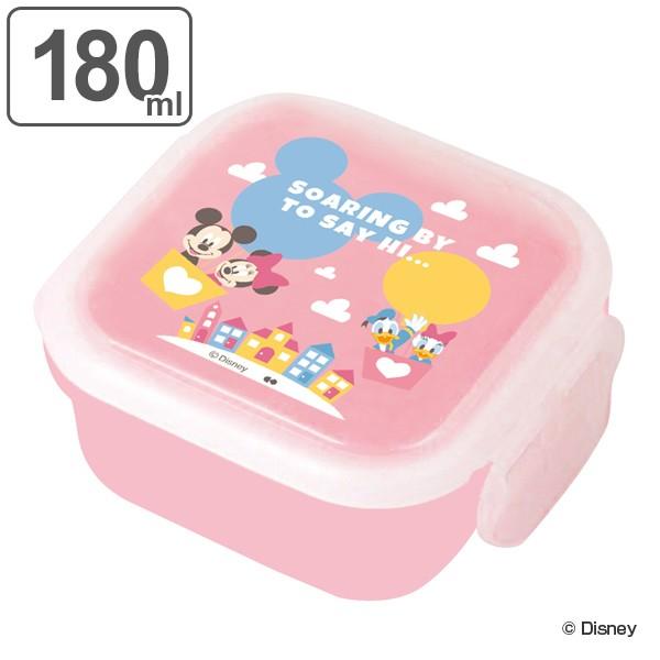 お弁当箱 1段 ミニケース Disney Sky 180ml 弁当箱 デザートケース ミニ 幼稚園 保育園 ミッキーマウス ミニーマウス ドナルドダッグ デイジーダッグ お弁当グッズのカラフルボックス 通販 Yahoo ショッピング