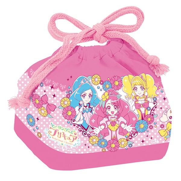お弁当袋 ヒーリングっどプリキュア ランチ巾着 子供 プリキュア 巾着袋 巾着 幼稚園 保育園 キャラクター キッズ お弁当グッズのカラフルボックス 通販 Yahoo ショッピング