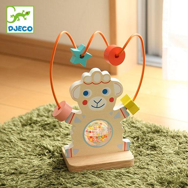 在庫限り 入荷なし ルーピング アクティビティ ビーズ おもちゃ 知育玩具 木製 ジェコ Djeco 赤ちゃん 棒通し ローラー コースター お弁当グッズのカラフルボックス 通販 Yahoo ショッピング