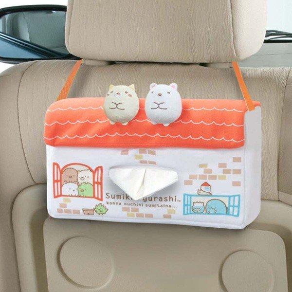 ティッシュケース すみっコぐらし 車 ティッシュカバー ティッシュボックス 吊り下げ ティッシュ ケース カバー 車内 ヘッドレスト キャラクター お弁当グッズのカラフルボックス 通販 Yahoo ショッピング