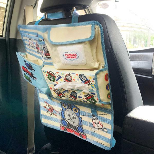 シートバックポケット 車 収納 ポケット 鞄 カバン きかんしゃトーマス おでかけポケット キックガード シートポケット 後部座席 小物入れ 車内 トーマス お弁当グッズのカラフルボックス 通販 Yahoo ショッピング