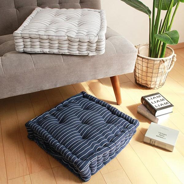 クッション クッキークッション インド綿 ワッフル 座布団 椅子