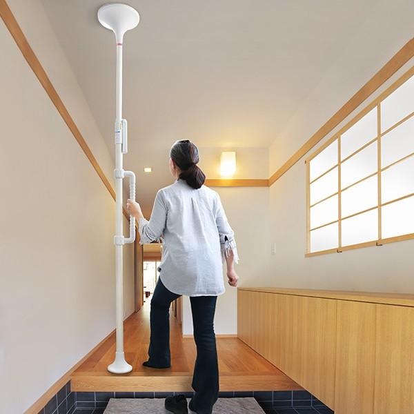 手すり つかまりポール コの字型手すり セット 介護用品 突っ張り 工事