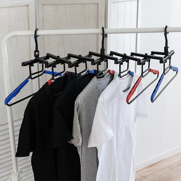 洗濯ハンガー Magic ノビール7連ハンガー 伸縮 スライド 洗濯 ハンガー 7連ハンガー 連結ハンガー 伸縮ハンガー 伸びる お弁当グッズのカラフルボックス 通販 Yahoo ショッピング