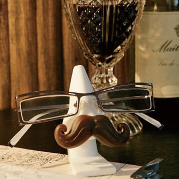 ディルック メガネスタンド 眼鏡スタンド グラスホルダー マスタッシュ 髭 ダルトン DULTON