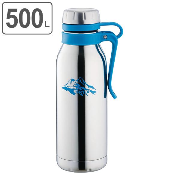 水筒 直飲み トライエックス クリップ付ダイレクトボトル 500ml ミラー 保温 保冷 マグボトル ステンレスボトル おすすめ お弁当グッズのカラフルボックス 通販 Yahoo ショッピング