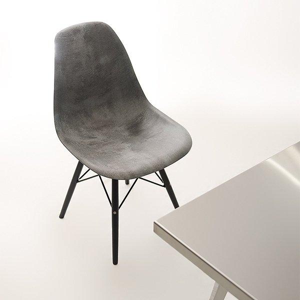 チェア 座面高約45cm チェアー 椅子 ダイニングチェア リプロダクト イームズチェア モルタル柄 おしゃれ イス いす ダイニングチェアー リビングチェア お弁当グッズのカラフルボックス 通販 Yahoo ショッピング