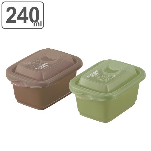 保存容器 240ml となりのトトロ エアー弁付き ふわっと盛り 電子レンジ対応 フードストッカー フードコンテナ プラスチック レンジ 2個入り 338555 お弁当グッズのカラフルボックス 通販 Yahoo ショッピング