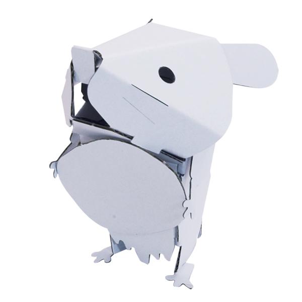 ダンボール おもちゃ ハムスター 工作 子供 組立 工作キット ペパークラフト ペーパーアート キット 動物 お弁当グッズのカラフルボックス 通販 Yahoo ショッピング