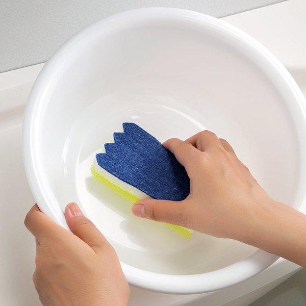 バススポンジ お風呂 フッ素ガード バス小物洗い フッ素 お風呂掃除 スポンジ ギザギザ 水切れ フッ素加工 掃除 そうじ 清掃 お弁当グッズのカラフルボックス 通販 Yahoo ショッピング