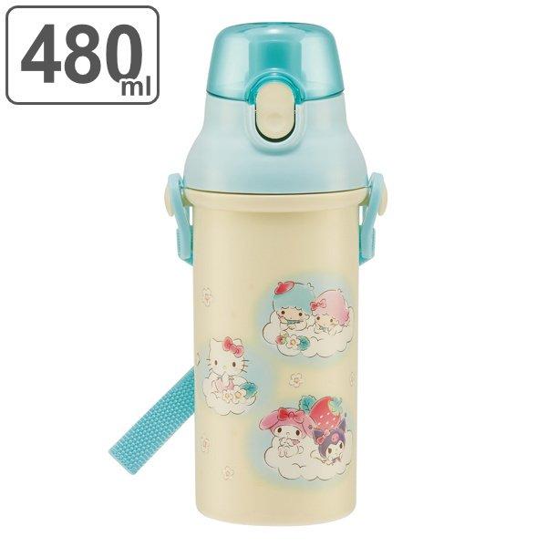 水筒 抗菌 プラスチック 直飲み サンリオキャラクターズ 雲の上のいちご畑 軽量 480ml キッズ サンリオ 食洗機対応 直のみ すいとう 子供 お弁当グッズのカラフルボックス 通販 Yahoo ショッピング