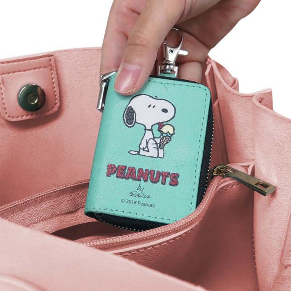 キーケース スマートキーケース スヌーピー ブルー 車 カー用品 キーレスキーケース キーカバー キーポーチ お弁当グッズのカラフルボックス 通販 Yahoo ショッピング