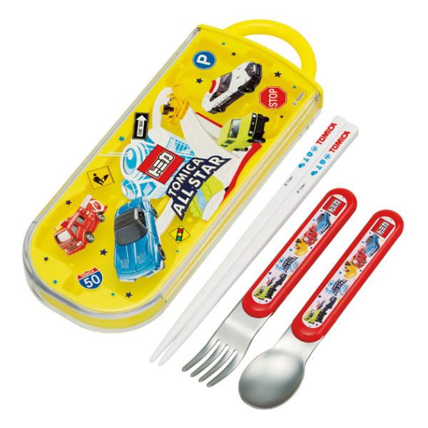トリオセット 抗菌 箸 スプーン フォーク スライド トミカ カトラリーセット 食洗機対応 カトラリー スライド式 お箸 子供 キャラクター 3400 お弁当グッズのカラフルボックス 通販 Yahoo ショッピング