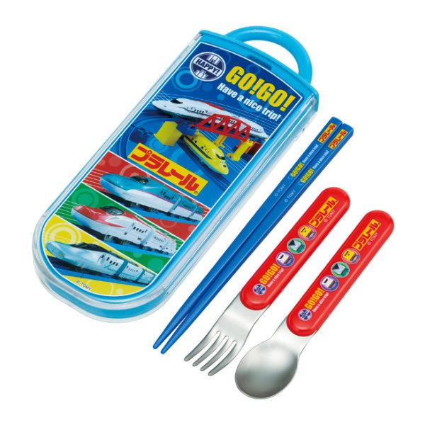 トリオセット 抗菌 箸 スプーン フォーク スライド プラレール カトラリーセット 食洗機対応 カトラリー スライド式 お箸 子供 キャラクター 3401 お弁当グッズのカラフルボックス 通販 Yahoo ショッピング