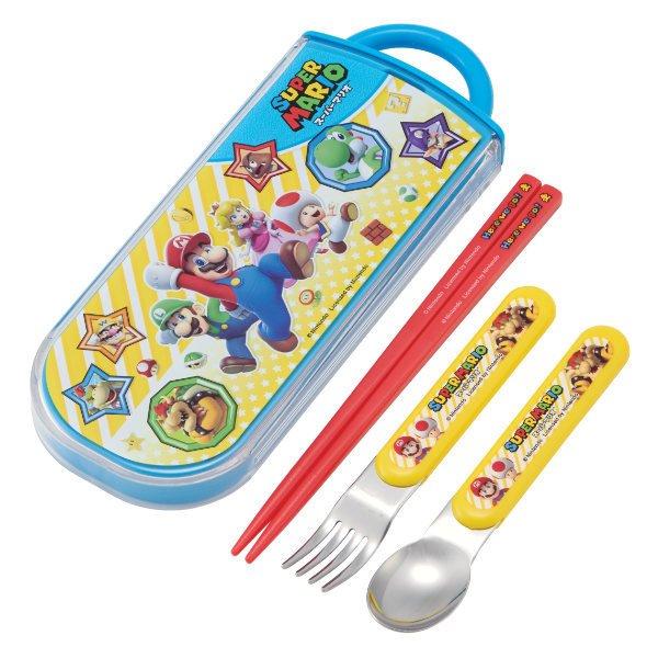トリオセット 抗菌 箸 スプーン フォーク スライド スーパーマリオブラザーズ カトラリーセット 食洗機対応 カトラリー お箸 子供 キャラクター 3402 お弁当グッズのカラフルボックス 通販 Yahoo ショッピング