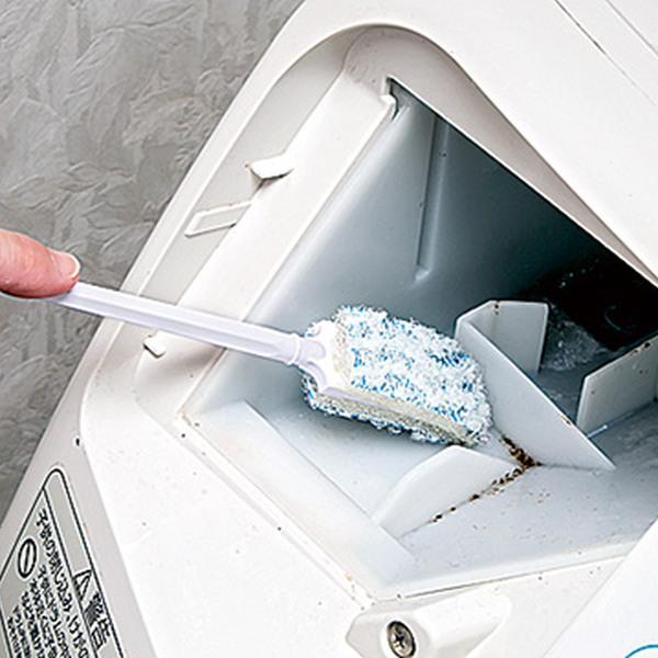洗濯機 クリーナー すみっこクリーナー 2本入 洗濯機掃除 ブラシ 洗濯槽 トップ 洗剤 投入口 掃除 そうじ ミニブラシ ドア パッキン 汚れ コンパクト 隙間 3429 お弁当グッズのカラフルボックス 通販 Yahoo ショッピング