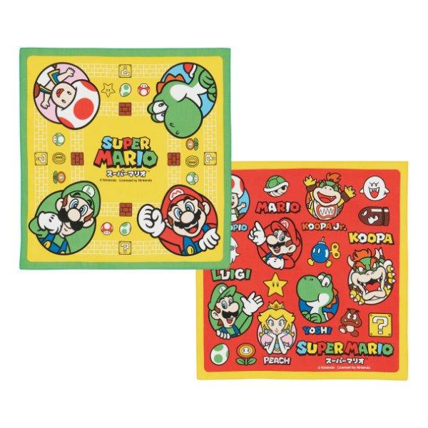 ランチクロス ナフキン 2枚入 スーパーマリオブラザーズ 子供 マリオ キッズ ランチョンマット 弁当包み 三角巾 給食ナフキン キャラクター お弁当グッズのカラフルボックス 通販 Yahoo ショッピング