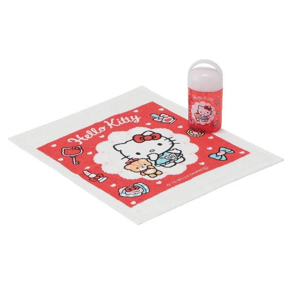 おしぼりセット おしぼり ケース ハローキティ おしゃれガール 子供 キティ お手拭き タオル ハンカチ 手拭き おてふき ハンドタオル キャラクター お弁当グッズのカラフルボックス 通販 Yahoo ショッピング