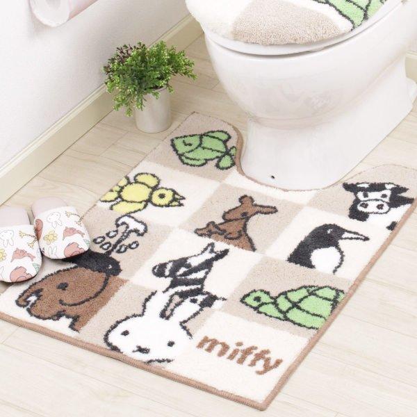 トイレマット 80 60cm ミッフィー ミッフィー アニマルロングトイレマット Dickbruna トイレ マット かわいい トイレ用マット ロング 足元マット 単品 お弁当グッズのカラフルボックス 通販 Yahoo ショッピング