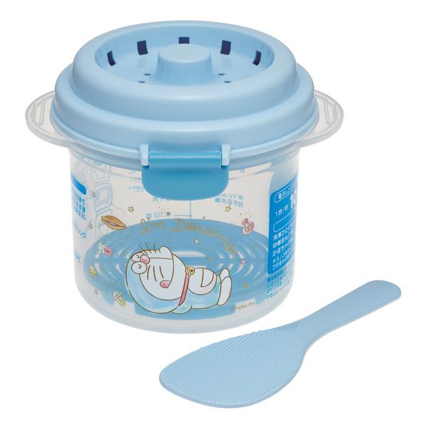 ご飯メーカー ドラえもん きらきらパステル 電子レンジ 調理器具 調理 炊飯 電子レンジ炊飯器 炊飯鍋 一合炊き 電子レンジ調理器 キャラクター お弁当グッズのカラフルボックス 通販 Yahoo ショッピング