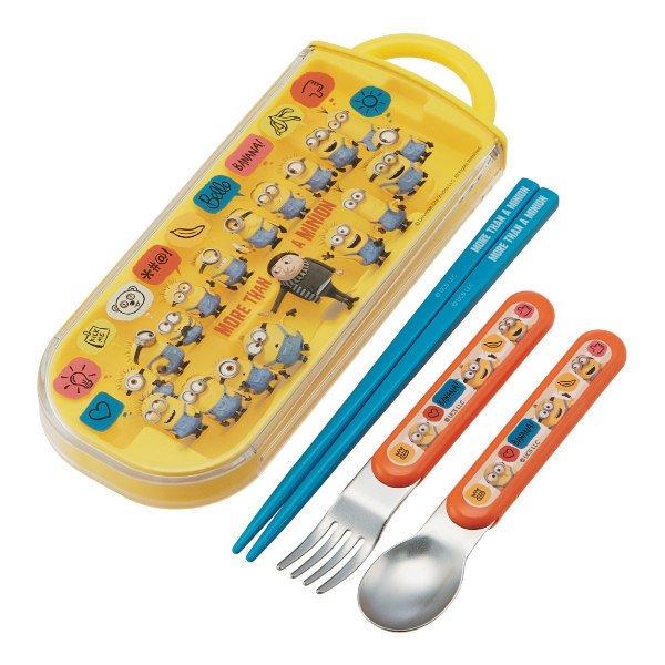 トリオセット 箸 スプーン フォーク スライド ミニオンズ フィーバー 子供 ミニオン 食洗機対応 カトラリー お箸 キッズ キャラクター スライド式 お弁当グッズのカラフルボックス 通販 Yahoo ショッピング