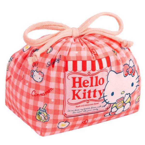 お弁当袋 巾着袋 ハローキティ アップル 子供 キティ 弁当袋 給食袋 巾着 キッズ ランチバッグ お弁当グッズのカラフルボックス 通販 Yahoo ショッピング