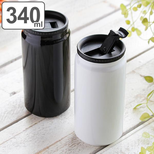 トレードワークス 水筒 マグ 340ml 缶型 タンブラー サーモステンレス