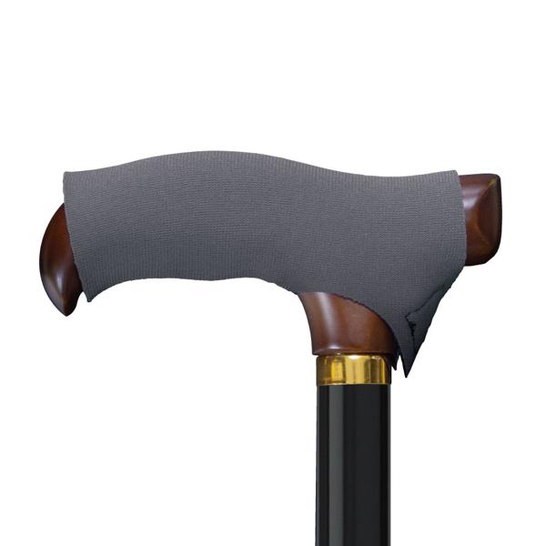 サイズ/長さ：約10.5cm内容量/1枚材質/表：ナイロン裏：ネオプレンゴム生産国/日本製洗濯/手洗いのみ可能●杖のグリップに取り付けるすべり止めカバーです。●柔らかい感触で長時間使用しても疲れにくいです。●水を弾くので、雨の日でも安心して...