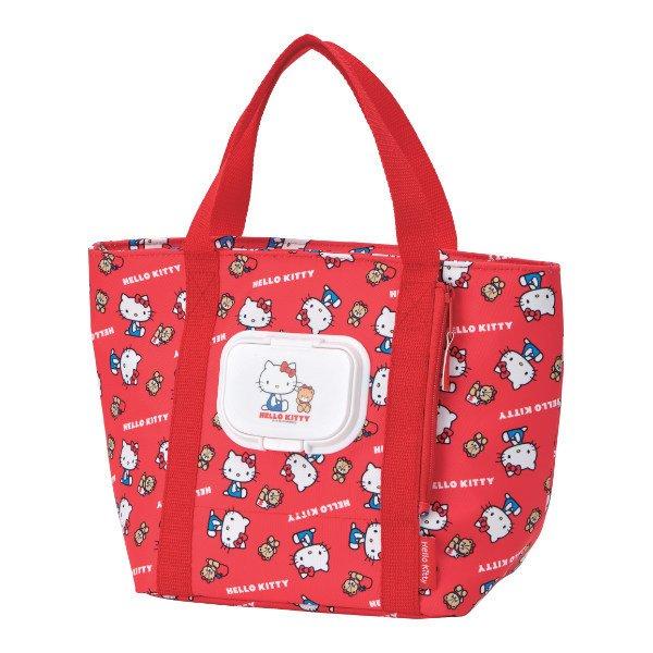 スケーター ランチバッグ 保冷 ティッシュポケット付き ハローキティ